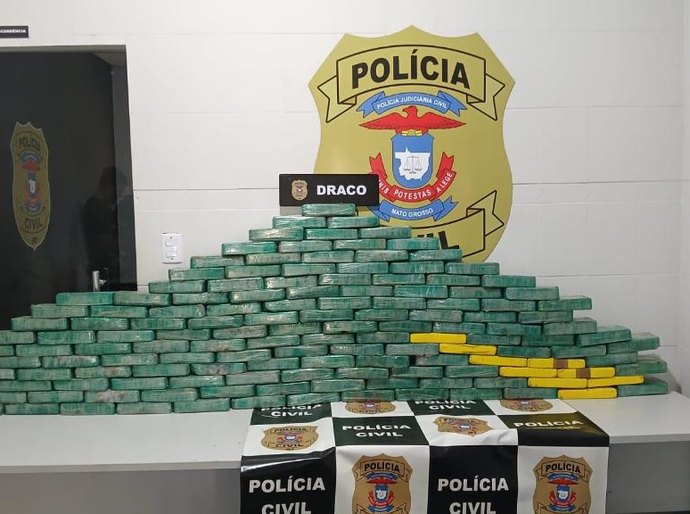 Polícia Civil apreende meia tonelada de drogas na região da fronteira com a Bolívia