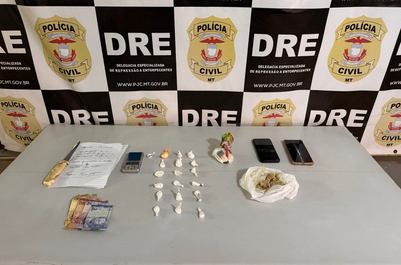Traficante de drogas sintéticas e dono de boca de fumo são presos em ações distintas da Polícia Civil