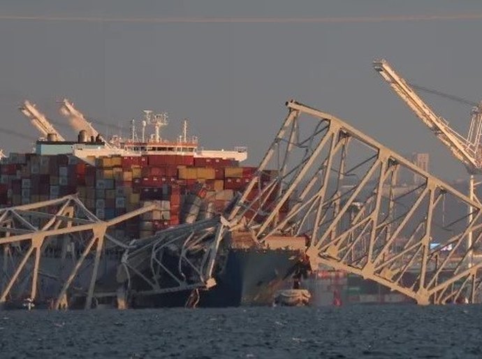 O que sabemos sobre colapso da ponte nos EUA após colisão de navio cargueiro