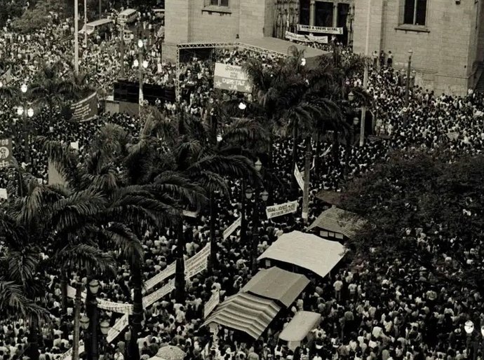 Comício símbolo das Diretas Já! completa 40 anos