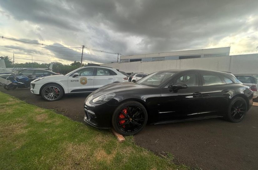 Polícia Civil apreende Porsche Panamera de Vovozona, liderança de facção investigada na Operação Imperium