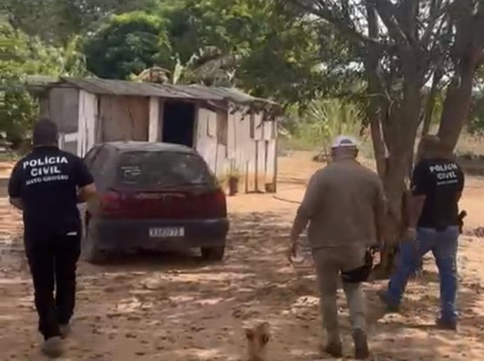 Polícia Civil fecha depósito de drogas de facção criminosa na zona rural de Rosário Oeste