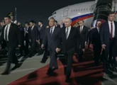 Putin chega à China para reunião com Xi Jinping
