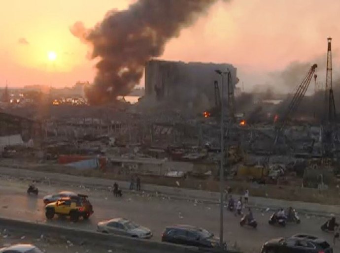 Explosão no porto de Beirute, no Líbano, deixa quase 80 mortos