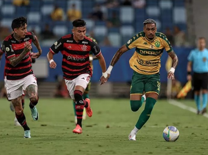 Flamengo vence Cuiabá na Arena Pantanal e deixa o adversário mais afundado e dificil de escapar do Z-4