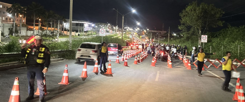 Operação Lei Seca termina com três prisões e 52 motos removidas em Cuiabá