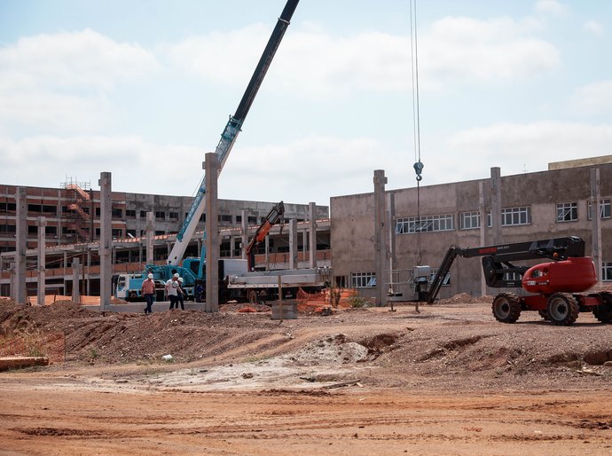 Novo Hospital Júlio Müller já está com 55% das obras concluídas e será entregue em 2024