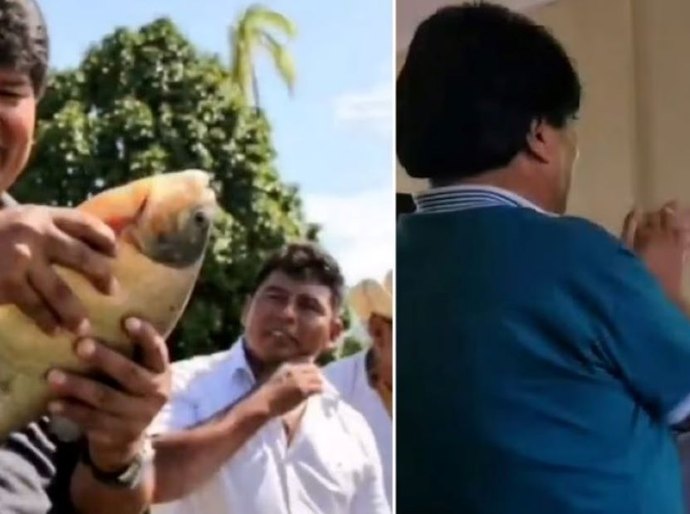 Evo Morales espera, entre o futebol e a pesca, uma nova oportunidade na presidência boliviana