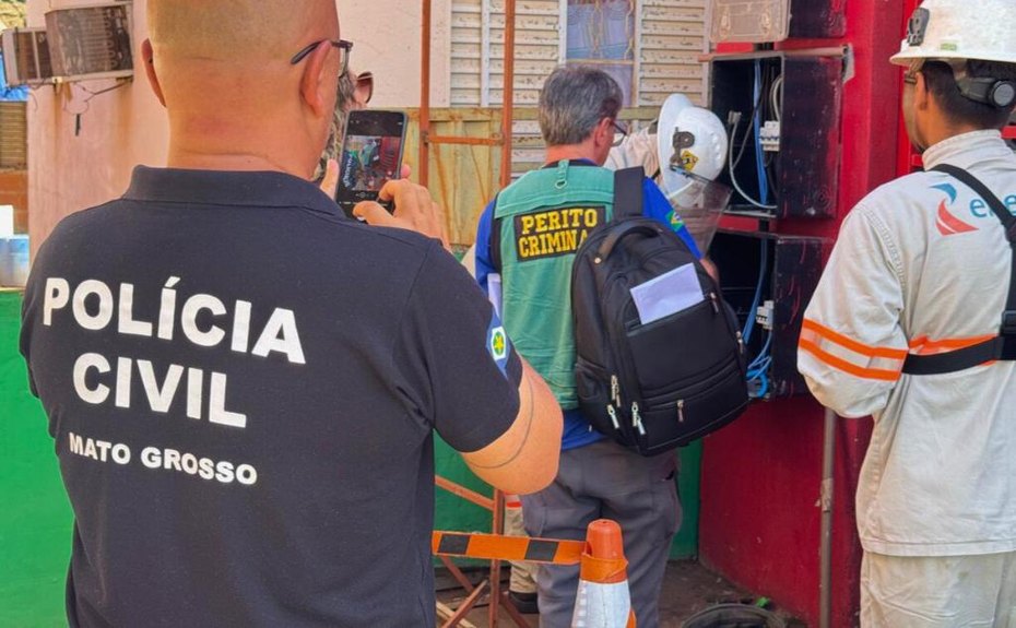 Operação conjunta combate furto de energia e conduz 19 pessoas em Cuiabá