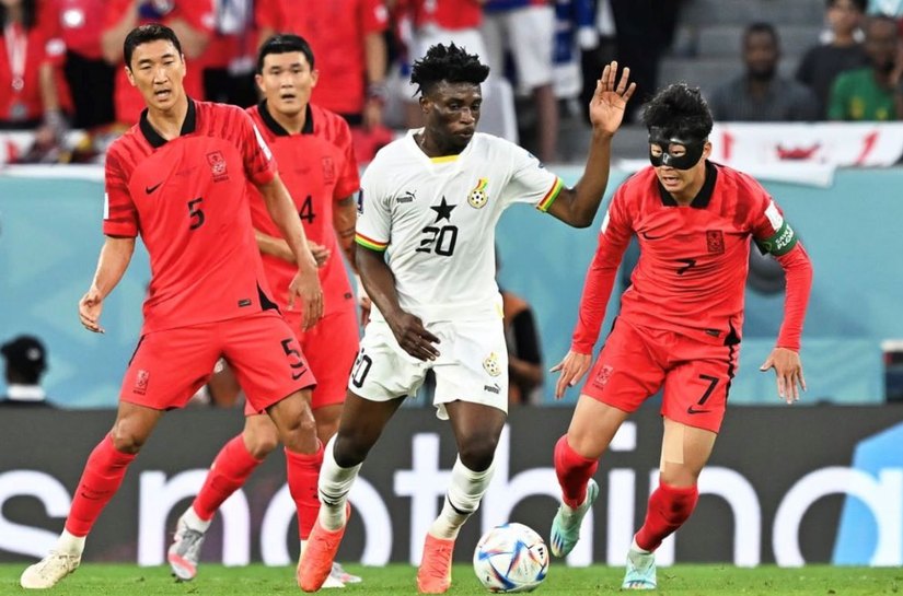 Gana vence Coreia do Sul se mantém na disputa por vaga nas oitavas