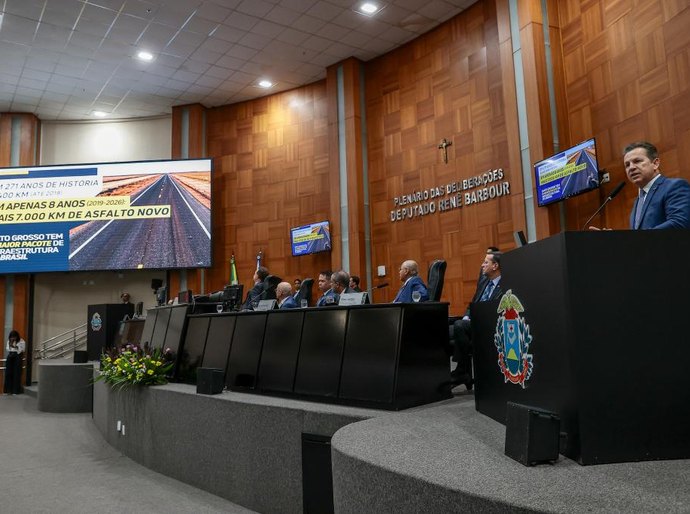 Governador destaca evolução de MT e agradece parceria do Legislativo no crescimento do Estado