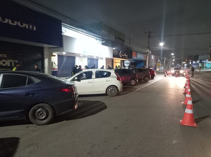 Lei Seca prende 16 pessoas por embriaguez ao volante em Cuiabá