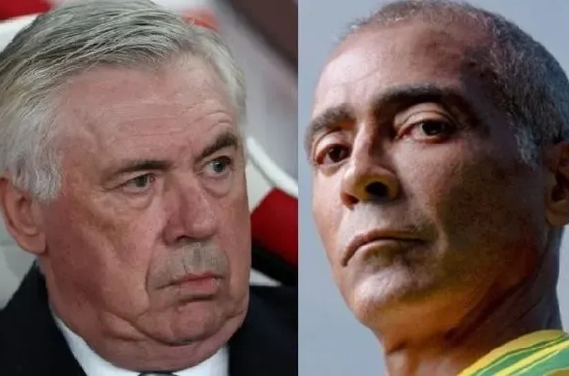 Romário se pronuncia sobre Ancelotti na Seleção; veja