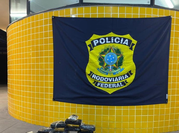 PRF apreende droga escondida em tanque de combustível na BR-070, em Barra do Garças,MT