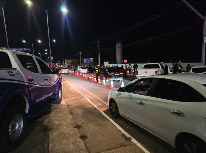 Operação Lei Seca faz 200 testes de alcoolemia e prende dois condutores em Cuiabá