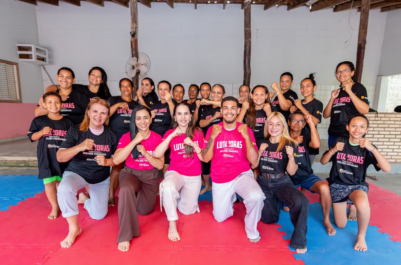 Programa Lutadoras entrega kits e fortalecem atendimento às mulheres no distrito da Guia