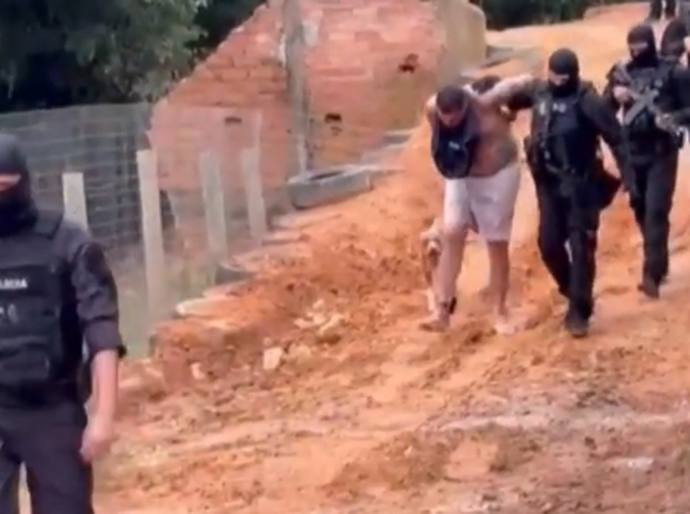 Veja Fotos: Operação desmantela ‘banco do crime’ do Comando Vermelho e leva 130 à prisão em MT