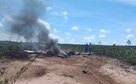Avião explode no interior de MT e ocupantes somem sem deixar rastro