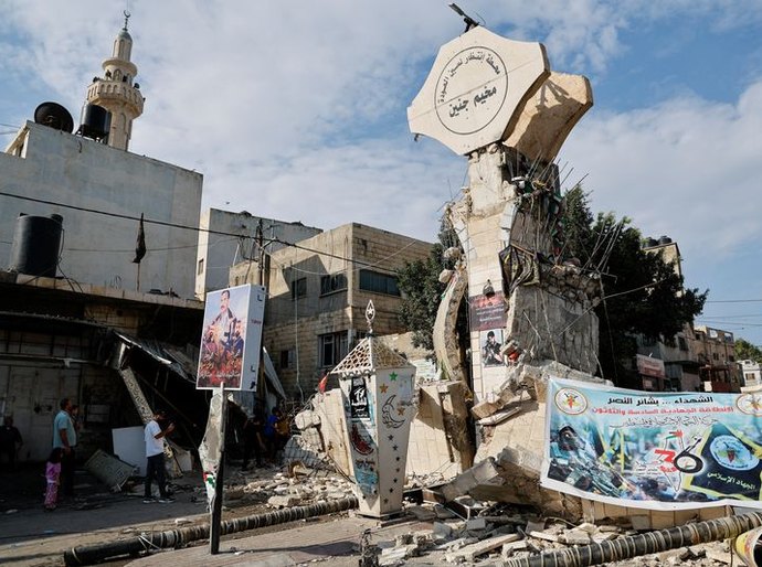 Forças de segurança de Israel destroem casa de líder do Hamas na Cisjordânia