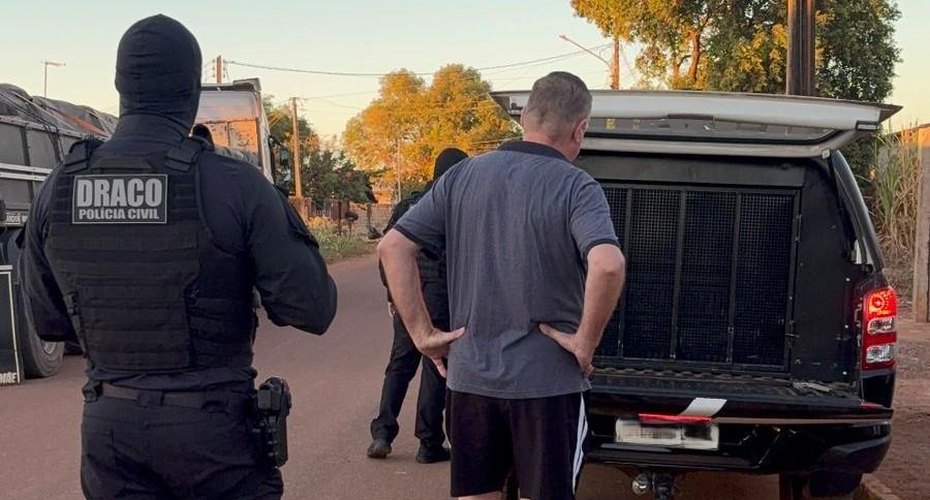 Operação da Polícia Civil desarticula grupo que fornecia armas e drogas para facções rivais em Mato Grosso