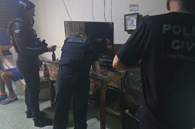 Polícia Civil mira núcleo de facção responsável por tráfico de drogas em Arenápolis, Nortelândia e região