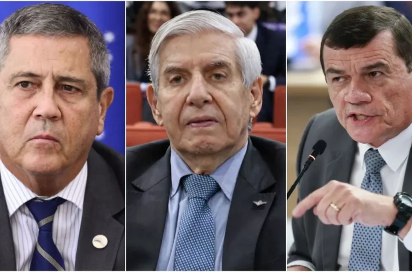 Generais Augusto Heleno e Paulo Sérgio Nogueira são presos e cumprirão pena no Comando do Exército