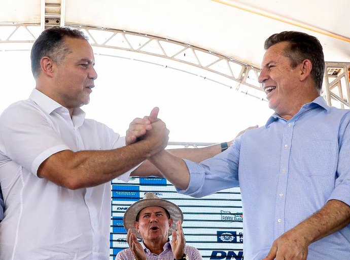 Ministro dá ordem de serviço e destaca parceria com governador Mauro Mendes