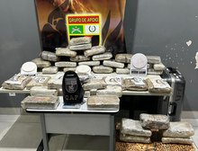 Polícia Militar apreende 41 tabletes de supermaconha e prende três homens por tráfico