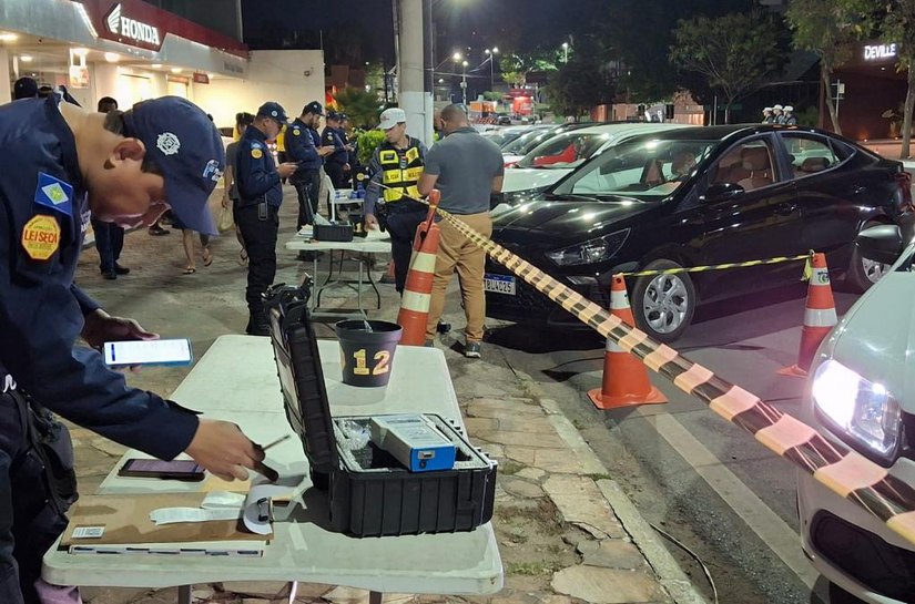 Operação Lei Seca termina com dez condutores presos por embriaguez na avenida Isaac Póvoas