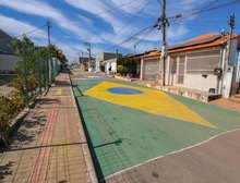 Prefeitura vai montar telões para os jogos do Brasil nas ruas mais decoradas de Cuiabá