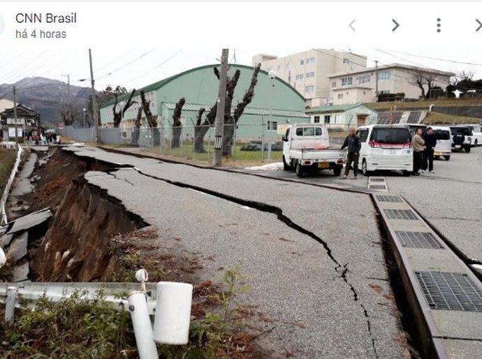 Terremoto de magnitude 7,5 atinge oeste do Japão e provoca alerta de tsunami