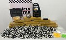 Força Tática prende faccionado com tabletes de maconha, comprimidos de ecstasy e mil pinos de cocaína