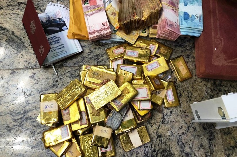 PF apreende 44 kg de ouro no combate a garimpos clandestinos no Pará