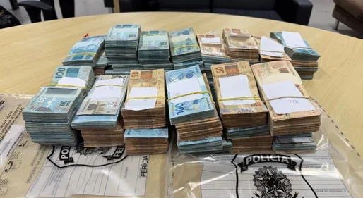 PF apreende R$ 510 mil em espécie em mala no Aeroporto de Congonhas