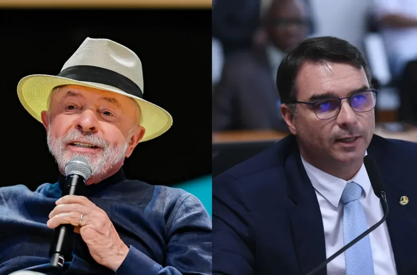 Datafolha, 1º turno: Lula, 38%; Flávio Bolsonaro, 33%; Cury, 8%; Caiado, 4%; Renan, 3%; Zema, 2%