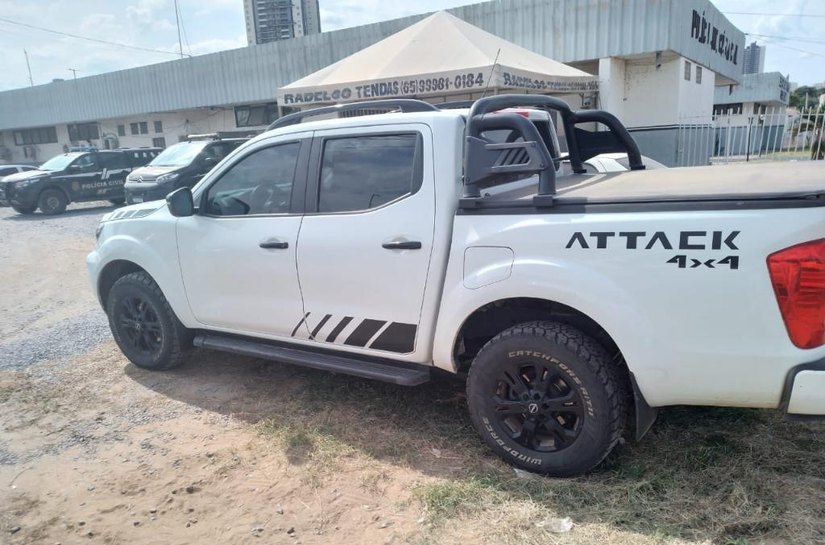 Polícia Civil recupera em poucas horas veículo roubado na avenida Agrícola Paes de Barros em Cuiabá
