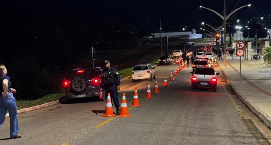 Lançamento de 1ª Operação Lei Seca em Campo Verde termina com 7 presos e 39 veículos removidos