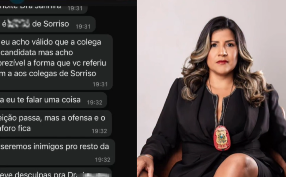 “Tentaram me calar”, diz delegada após mensagens de intimidação por apoiar prisão de investigador
