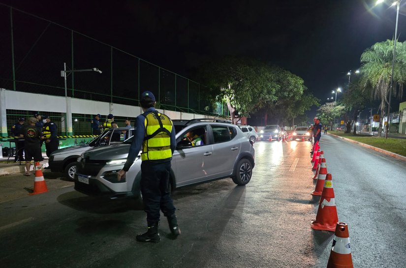 Treze motoristas são presos em duas edições da Operação Lei Seca em Cuiabá