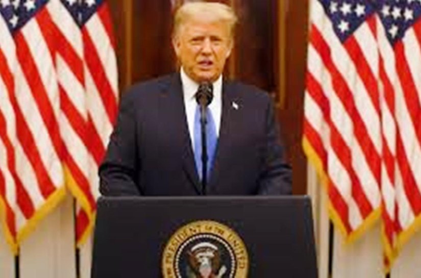 Trump se despede da Casa Branca, deseja sorte a Biden e condena violência