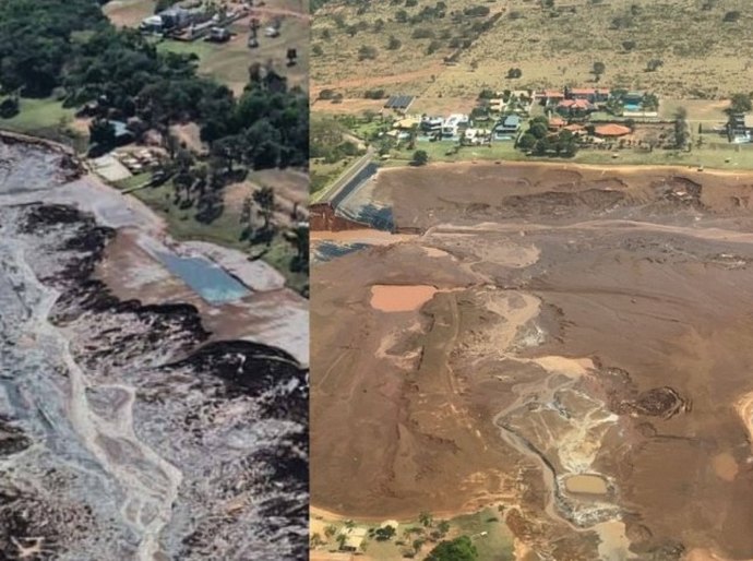 Barragem de lago ao lado de condomínio de luxo rompe no Mato Grosso do Sul