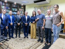 Abílio e desembargadores fortalecem parcerias no acolhimento social em Cuiabá