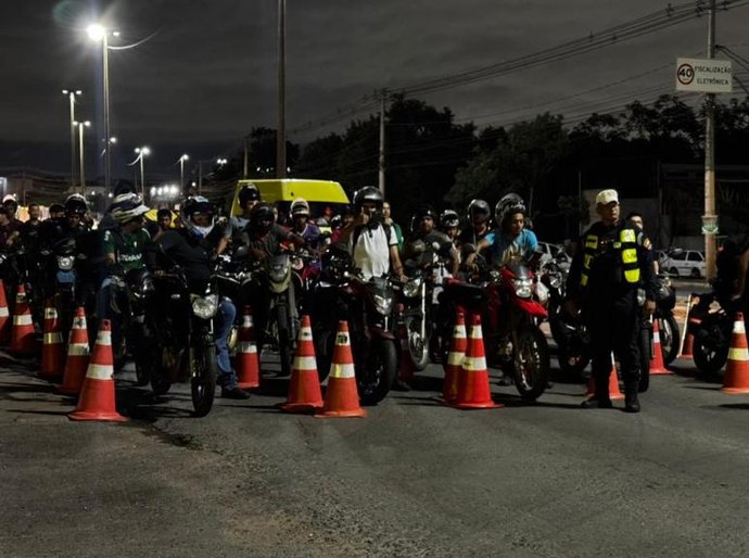 Fiscalização rigorosa da Lei Seca Motos resulta em autuações e apreensão de veículos