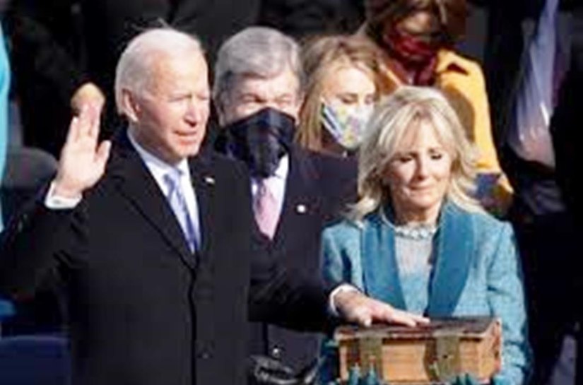 Joe Biden toma posse como 46º presidente dos Estados Unidos