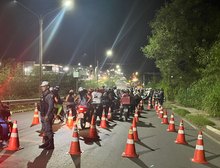 Operação Lei Seca resulta em cinco condutores presos e 59 motocicletas removidas em Cuiabá