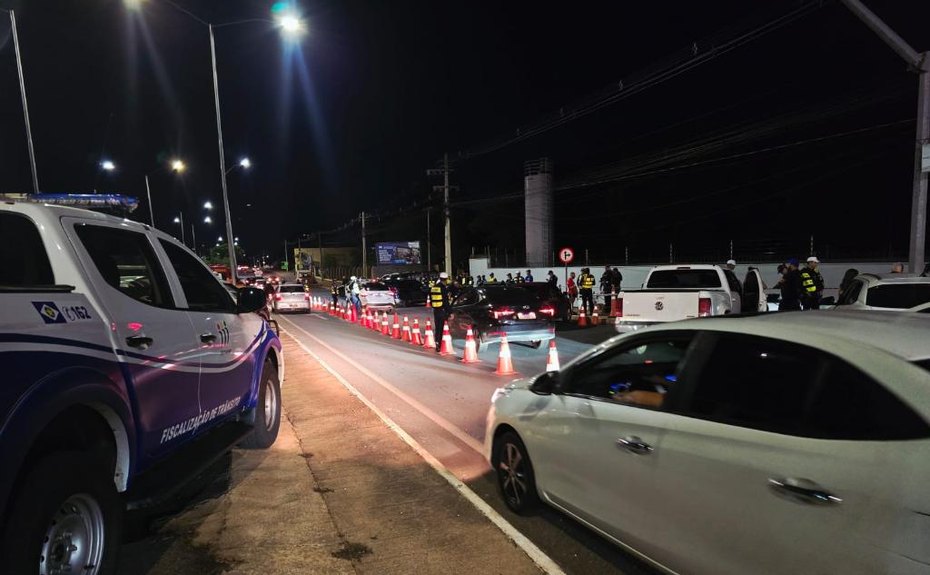 Operação Lei Seca faz 200 testes de alcoolemia e prende dois condutores em Cuiabá