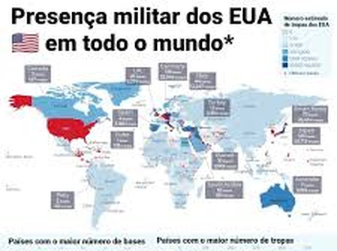 Superpotência militar: MAPAS mostram as bases dos EUA no Oriente Médio e pelo mundo