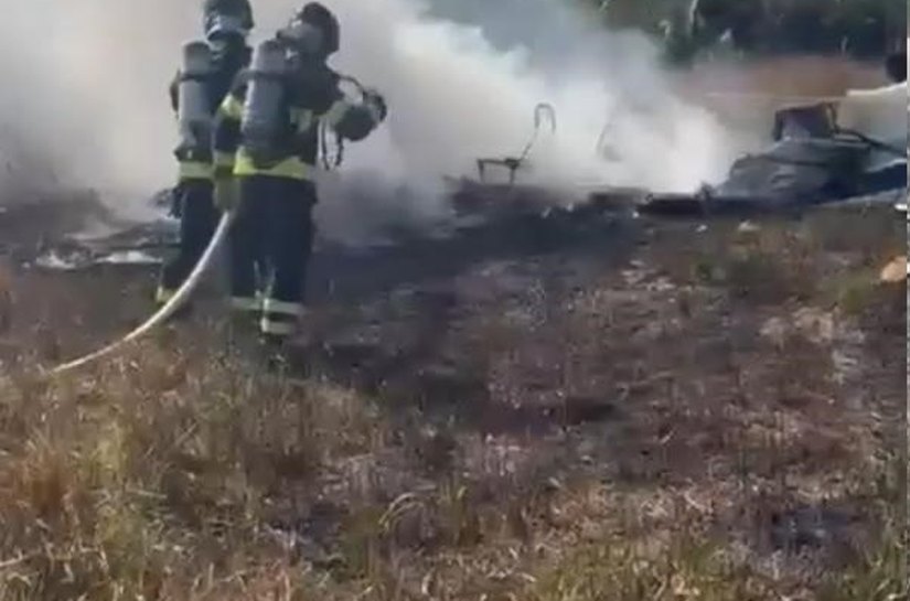 TRAGÉDIA NO AR: avião cai, explode em chamas e deixa três mortos carbonizados em MT
