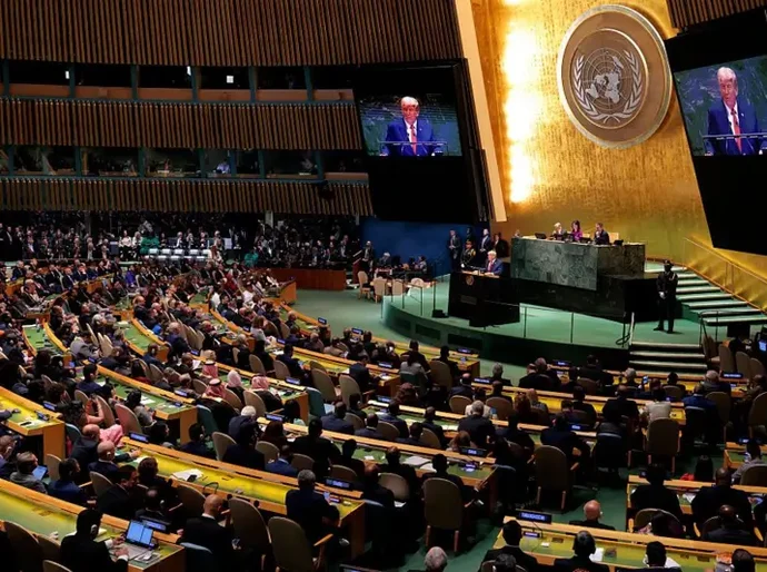 'Seus países estão indo para o inferno': a visão de mundo de Trump em quase uma hora de discurso na ONU