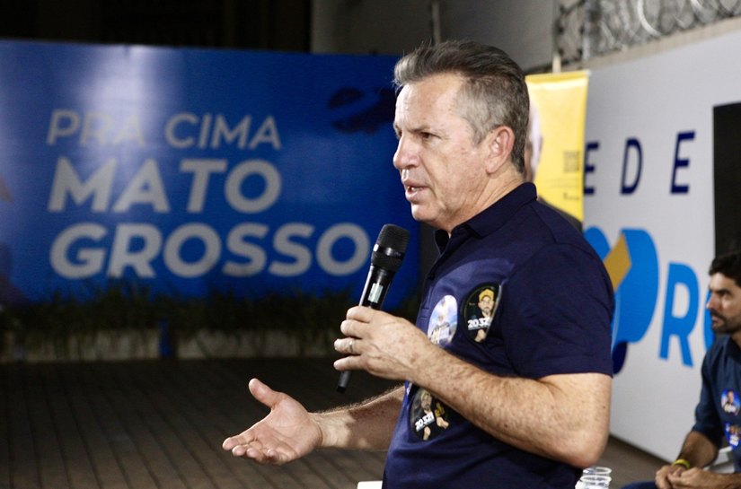 Mauro Mendes abre vantagem de quase 19 pontos e assume comando da corrida ao senado